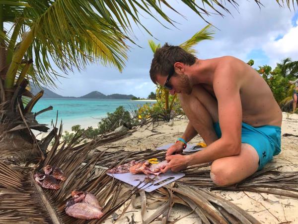 Caribbean coral reef conservation in Carriacou