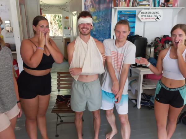 Divemaster and instructor courses in the Caribbean