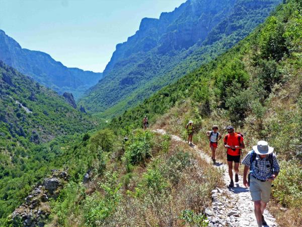 Northern Greece hiking vacation