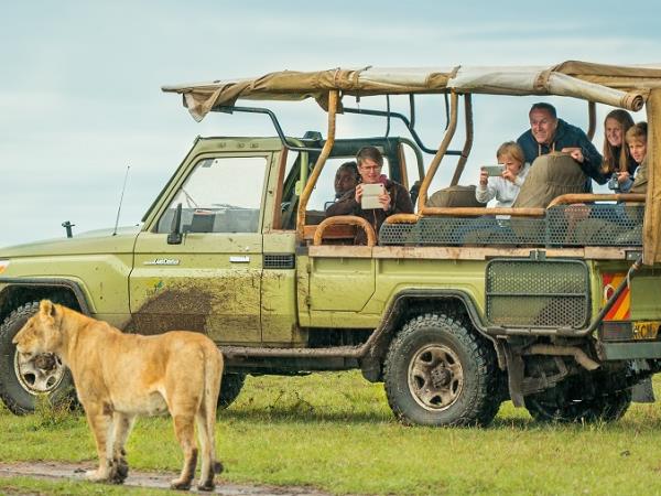 Kenya walking safari in the Masai Mara