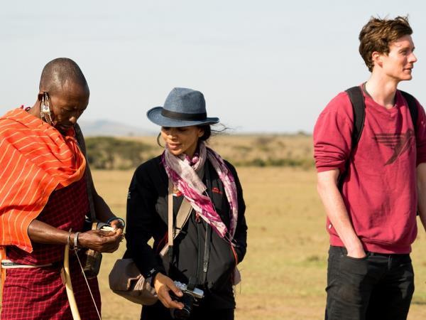 Kenya walking safari in the Masai Mara