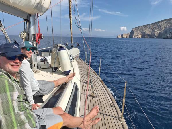 Cyclades sailing honeymoon, Greece