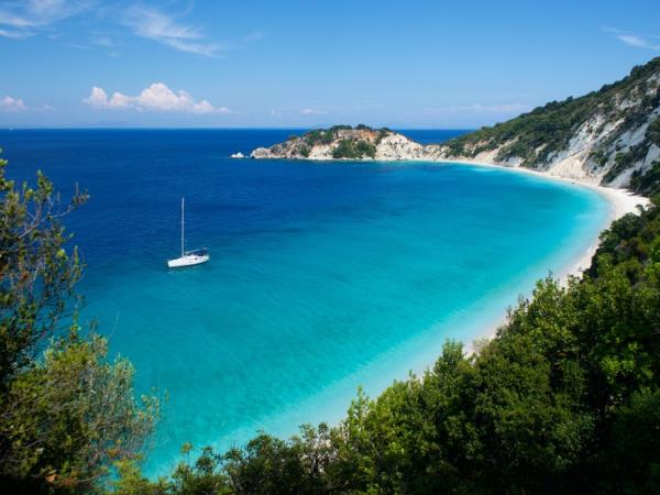 Sailing vacation in the Ionian Sea