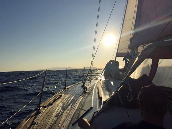 Sailing vacation in the Ionian Sea