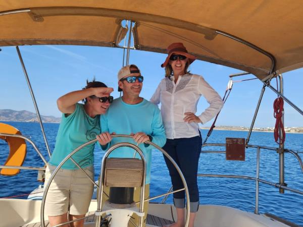 Sailing vacation in the Ionian Sea