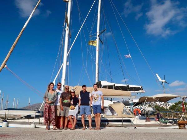 Sailing vacation in the Ionian Sea