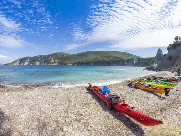 Ithaca walking & kayaking vacation, Greece