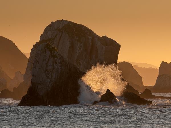 Northern Spain vacation holiday, wild seascapes
