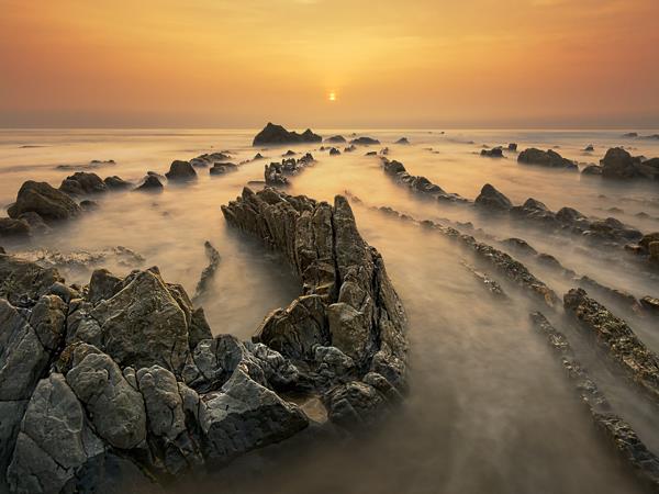 Northern Spain vacation holiday, wild seascapes