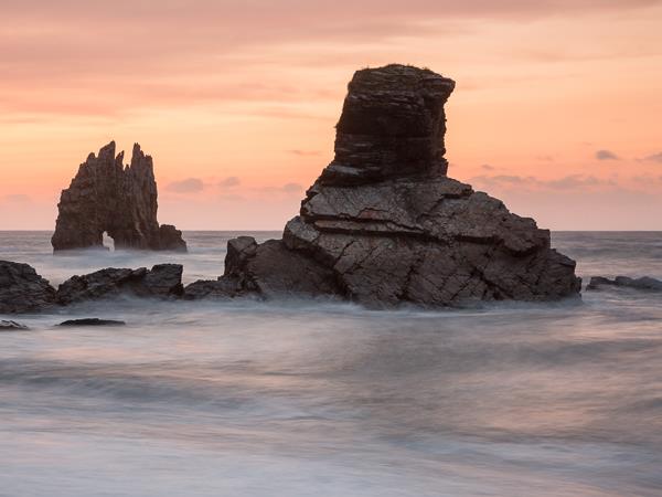 Northern Spain vacation holiday, wild seascapes