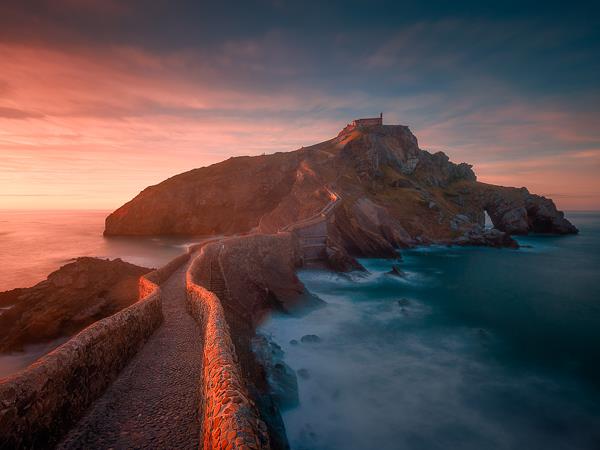 Northern Spain vacation holiday, wild seascapes