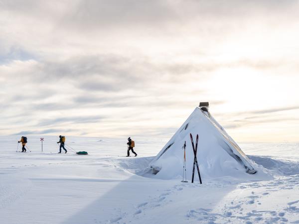 Winter ski touring in Sweden vacayion