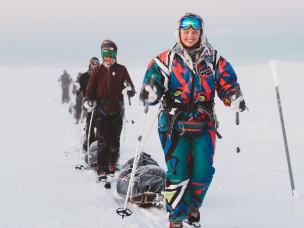 Winter ski touring in Sweden vacayion