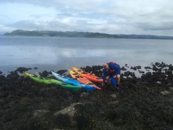 Scotland sea kayaking vacation, 8 days