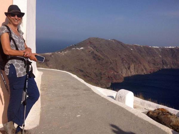 Santorini walking holiday, Greece