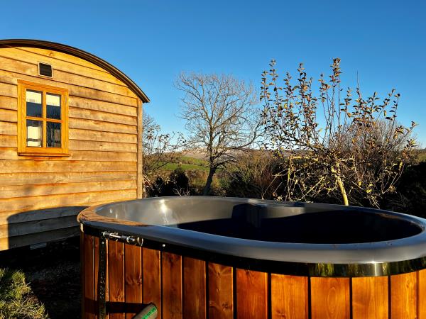 Shepherds hut in South Downs