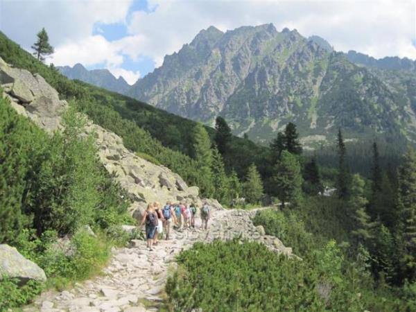 Walking vacation in Tatra mountains Slovakia