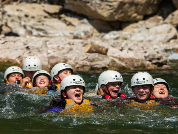 Guided kayak vacation in France