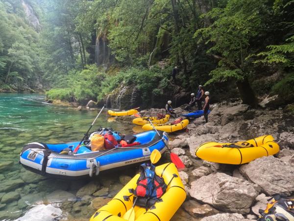 Montenegro packrafting vacation