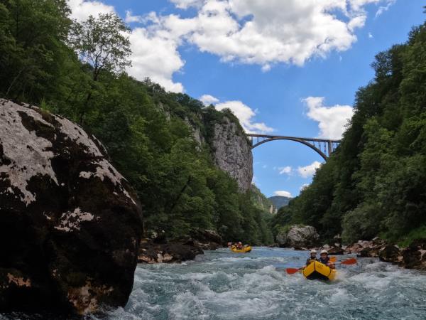 Montenegro packrafting vacation