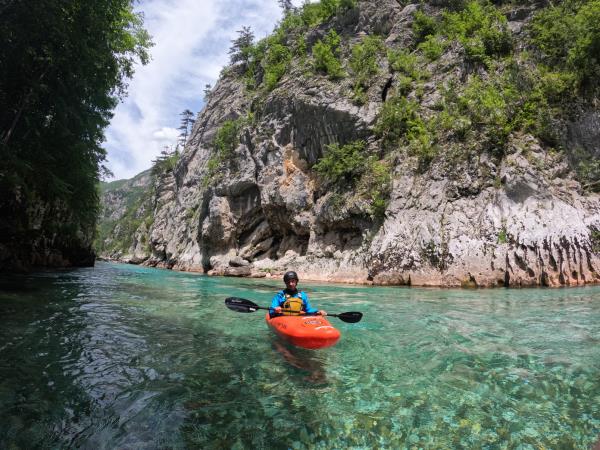 Montenegro packrafting vacation