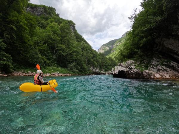 Montenegro packrafting vacation