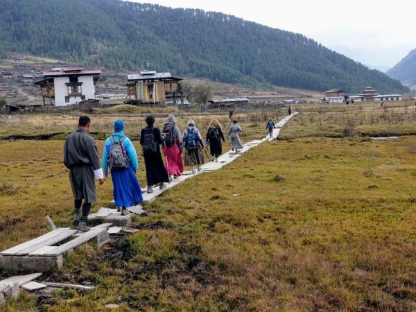 Western Bhutan walking vacation