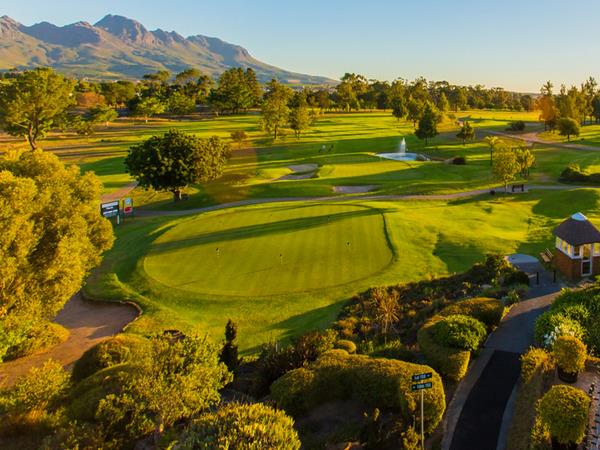 Golfing in the Winelands of South Africa