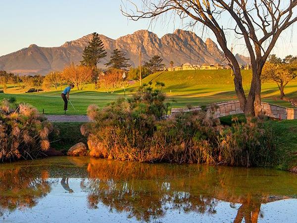 Golfing in the Winelands of South Africa