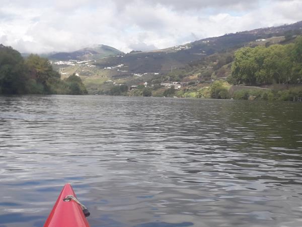River kayaking in Portugal