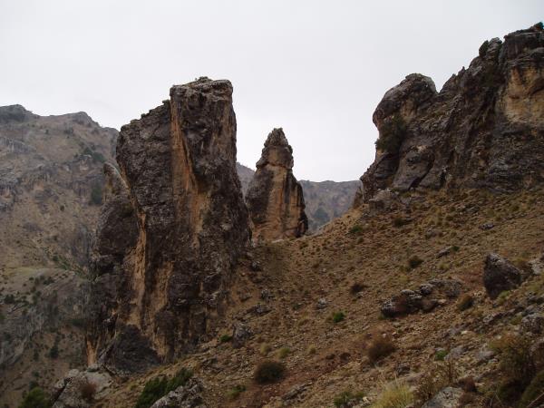 Andalucian mountains self-guided walking vacation, Spain