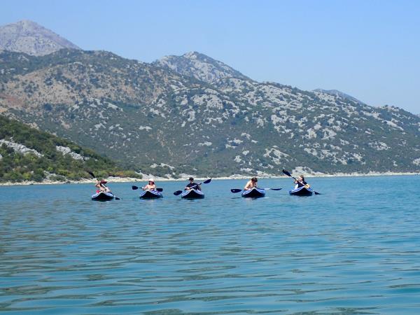 Canoeing and kayaking vacation in Montenegro, Lake Skadar
