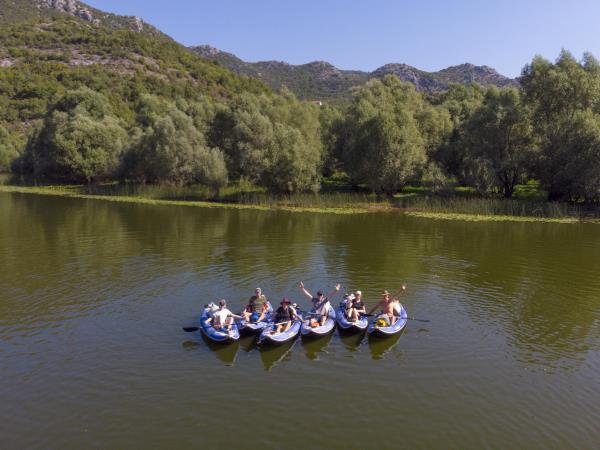 Canoeing and kayaking vacation in Montenegro, Lake Skadar