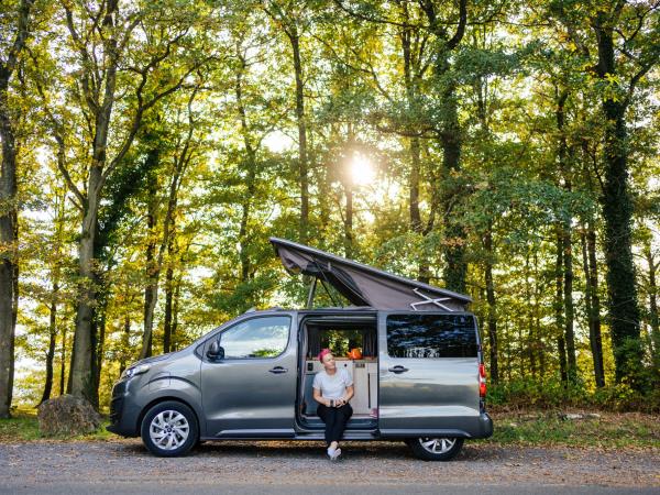 Electric campervan vacation, Brighton to Stonehenge
