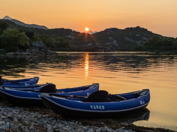 Montenegro to Albania kayak vacation