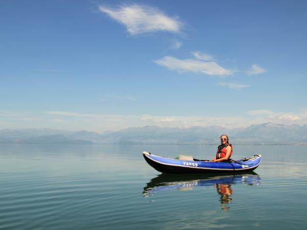 Montenegro to Albania kayak vacation