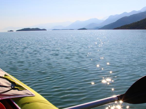 Montenegro to Albania kayak vacation