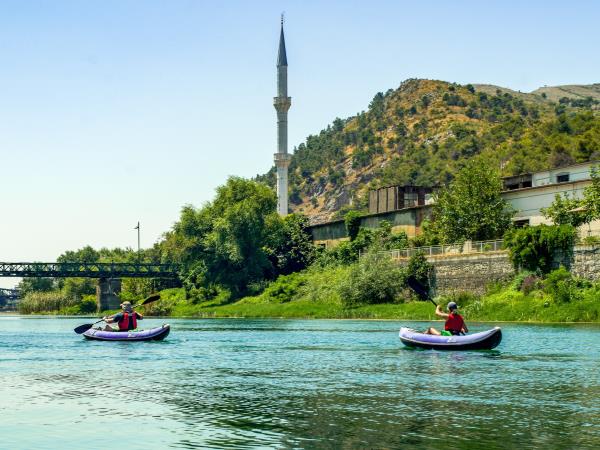 Montenegro to Albania kayak vacation