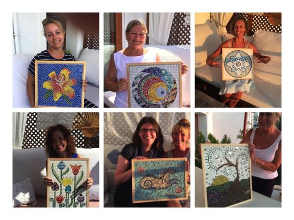 Mosaic making vacation in Turkey