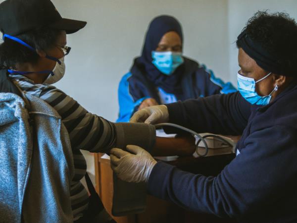 Community healthcare volunteering, South Africa