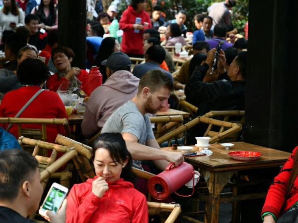 China family vacation in Sichuan