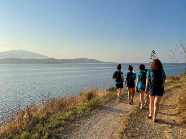 Greece, turtle volunteering for families