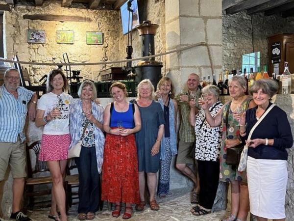 Art holiday in France, acrylic & oils