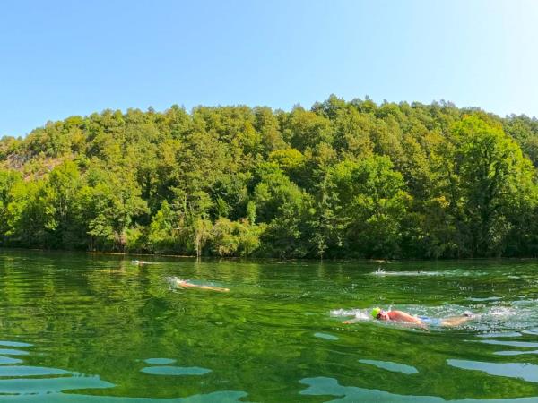 Slovenia swimming vacation, Kolpa River