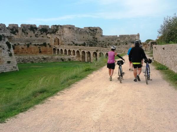 Guided cycling vacation in Southern Peloponnese, Greece