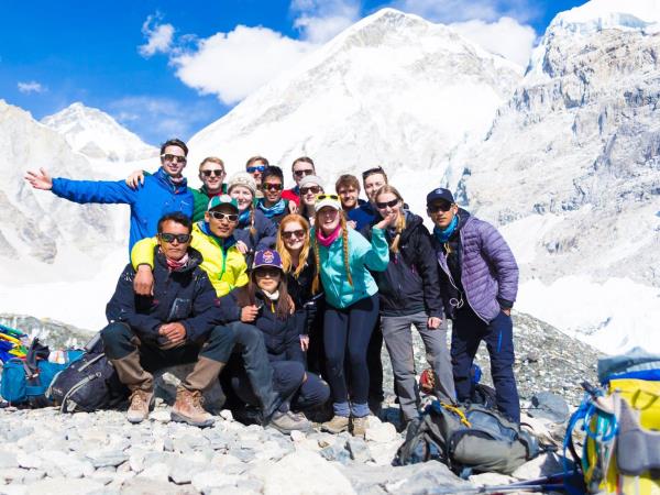 Charity trek to Everest Basecamp