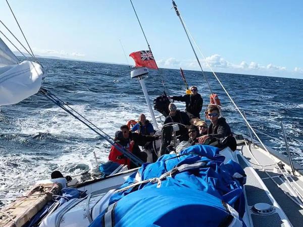 St. Lucia to Grenada, sailing mile builder