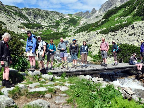 High Tatras trail walking vacation in Slovakia