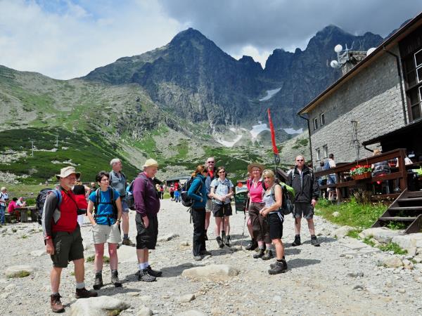 High Tatras trail walking vacation in Slovakia