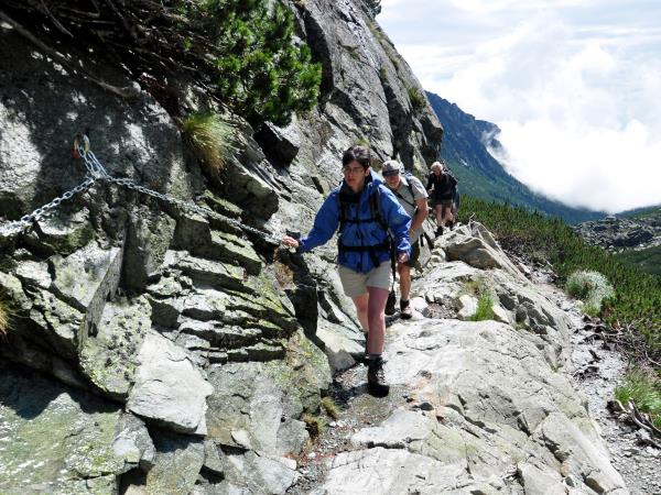 High Tatras trail walking vacation in Slovakia